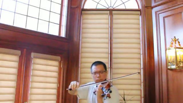 Vocalise Violin Rachmaninoff Solo only - Calvin Lee, MD смотреть онлайн