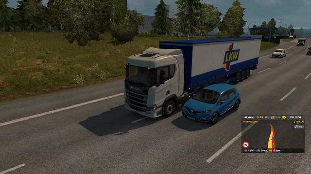 Euro Truck Simulator 2 начал всё сначала смотреть онлайн