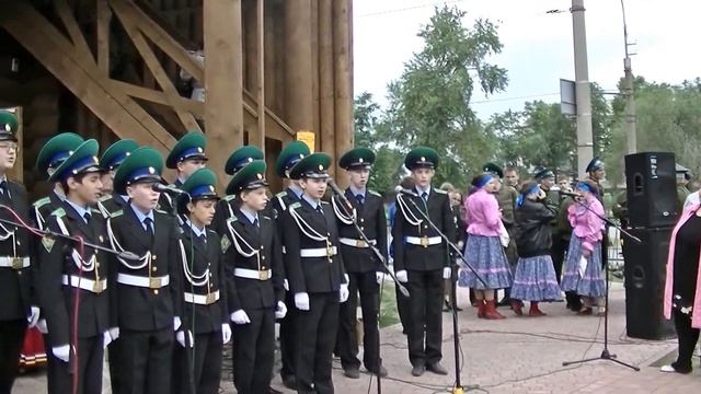 Казачки-люди боевые! Кадетский класс Школы 24 г.Кургана. смотреть онлайн