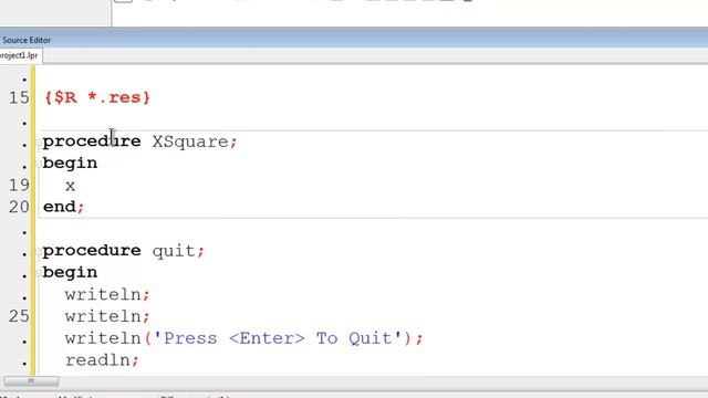 Free Pascal Program Tutorial 15 - Procedures - Lazarus смотреть онлайн