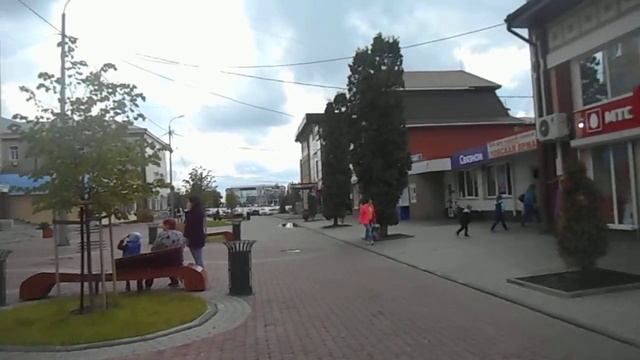 Обновленные Валуйки. Центральная ул.М.Горького. смотреть онлайн