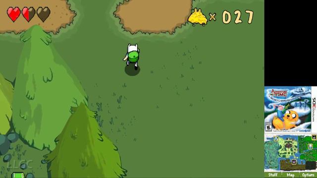 Adventure Time : The Secret Of The Nameless Kingdom (2014) Nintendo 3DS Gameplay In HD (Citra)