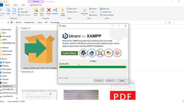 Important tool for web application development XAMPP Server and Notepad++ смотреть онлайн