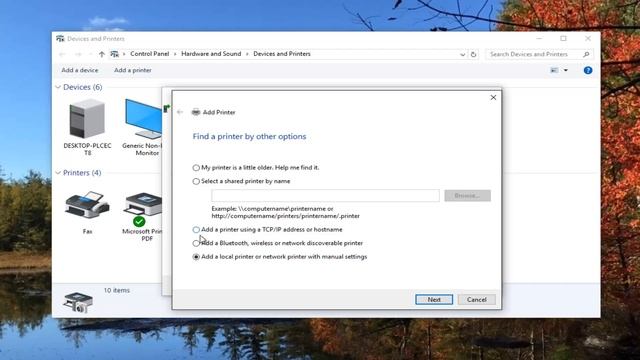 How To Add A Local Printer In Windows 10/8/7 смотреть онлайн