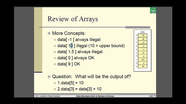 Data Structures 1 - In Arabic - شرح تراكيب البيانات 1 - Data Structures | Arrays смотреть онлайн