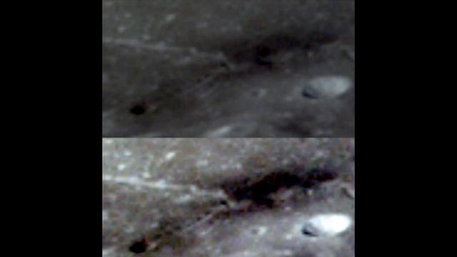 Alien moon base in Apollo 14 NASA photo смотреть онлайн