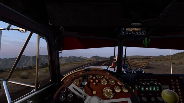 American Truck Simulator - FLX Pete 359 delivering to Steamboat Springs (CO) смотреть онлайн