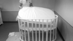 Сборка овальной кроватки 7в1