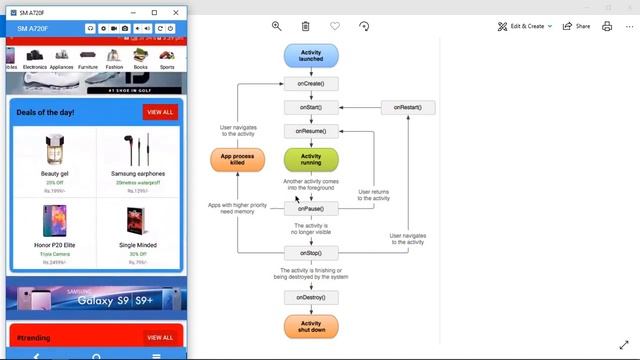 Android studio tutorial for beginners | Activity & its Lifecycle | Hindi Tutorial 2019 смотреть онлайн