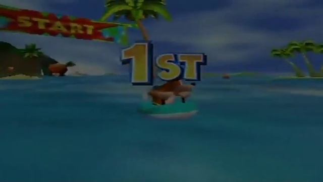 Diddy Kong Racing Adventure Two Walkthrough Part 8 - Sherbet Island's Silver Coin Challenge смотреть онлайн