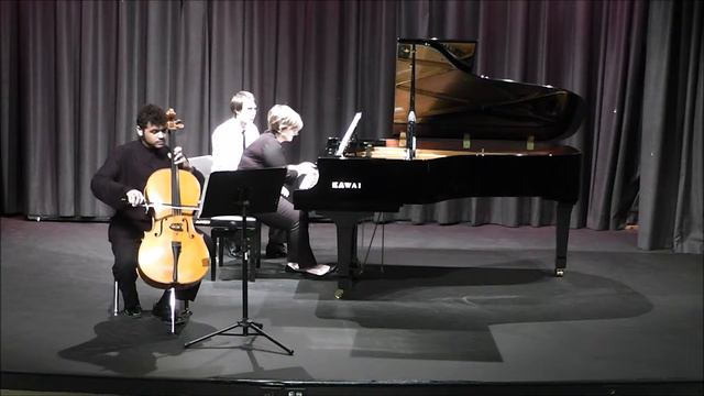 DMITRI KABALEVSKY Cello Sonata in Bb, Opus 71, I. Andante molto sostenuto смотреть онлайн