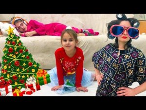 НЯНЯ  для Алины и Юляшки СОСЕДКА в шоке