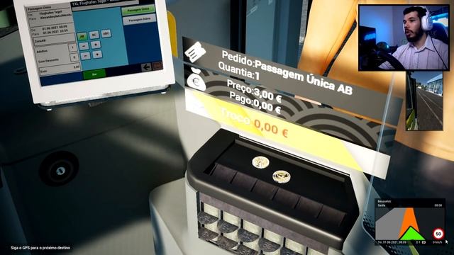 THE BUS - NOVO SIMULADOR DE ÔNIBUS COM GRÁFICOS REALISTAS | Volante Logitech G923 смотреть онлайн