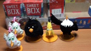 ANGRY BIRDS 2017 от SWEET BOX открываем коробочки