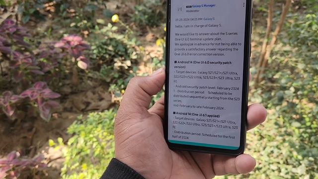 Samsung OneUI 6.1: Official Schedule | S23 S22 S21 S23 FE S21 FE A54 A34 A53 A73 A33 M53 F54 S20 FE смотреть онлайн