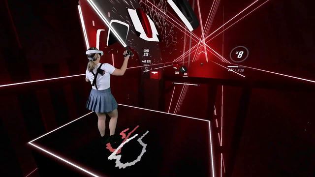 Hip to be Scared in BEAT SABER | Ice Nine Kills ft Jacoby Shaddix | Expert+ | S Rank смотреть онлайн