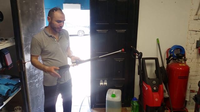 Работа пеноэжектора с помпой Hawk смотреть онлайн