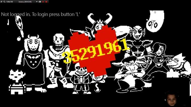Обзор игры Undertale Clicker смотреть онлайн