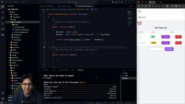 belajar auth di PHP Laravel | part 3 смотреть онлайн