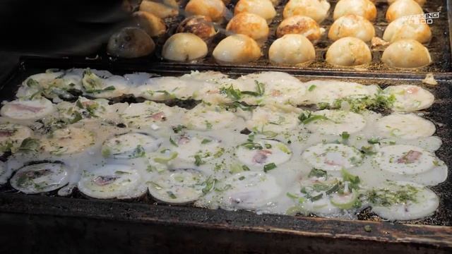 부산 깡통야시장의 인기 메뉴! 타코야끼 Takoyaki / Korean street food смотреть онлайн