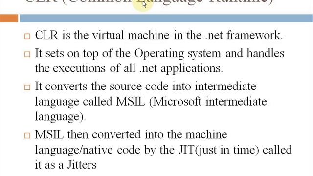 WK# 1 Lec# 2 Introduction to .Net Framework смотреть онлайн