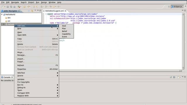 Plugin for Jadex Agent Developing in Eclipse смотреть онлайн