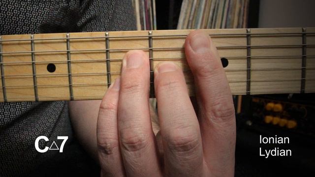 Modes for Major Seventh Chords Backing Track - Play Ionian & Lydian - No Bass смотреть онлайн