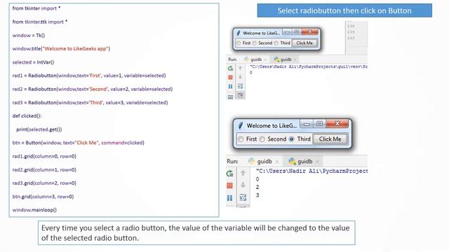 GUI tkinter in Python | Misc Function смотреть онлайн
