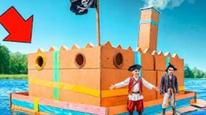 ГИГАНТСКАЯ ЛОДКА Челлендж ! Часть 3