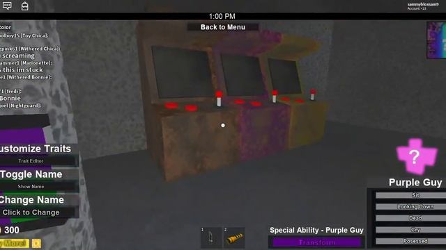 Purple Guy's Death (FNAF Roblox Video) Read Description смотреть онлайн