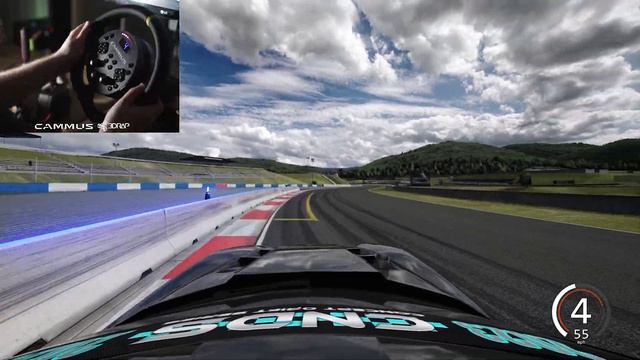 Assetto corsa pro drifting - okayama - CNDS corvette - wheel cam pc gameplay смотреть онлайн