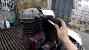 Компрессор СО7б(СО243)на поршнях Ваз.Замер производительности.
