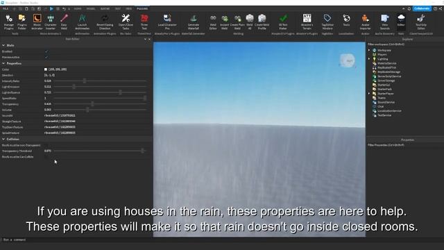 How to make Realistic Rain in Roblox Studio (2023) смотреть онлайн