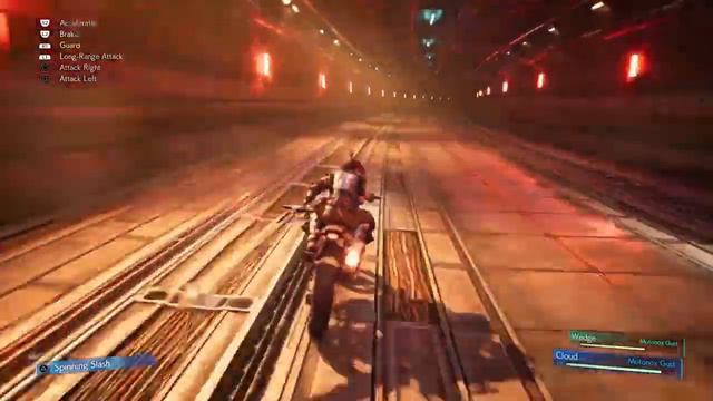 Final Fantasy 7 Remake: Roche Bike Chase Scene HD смотреть онлайн