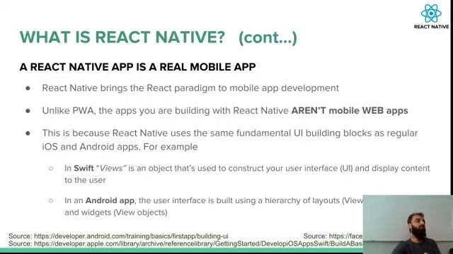 PIAIC | React Native Class 1 Part 1/13 By Aamir Pinger | Urdu / Hindi смотреть онлайн