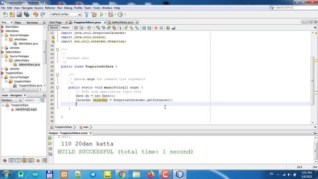 Java Dasturlash 9-online dars(if...else holatidan foydalanish) смотреть онлайн