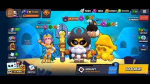 Апаем 5тысяч кубков на карделиусе  в нулс бравл