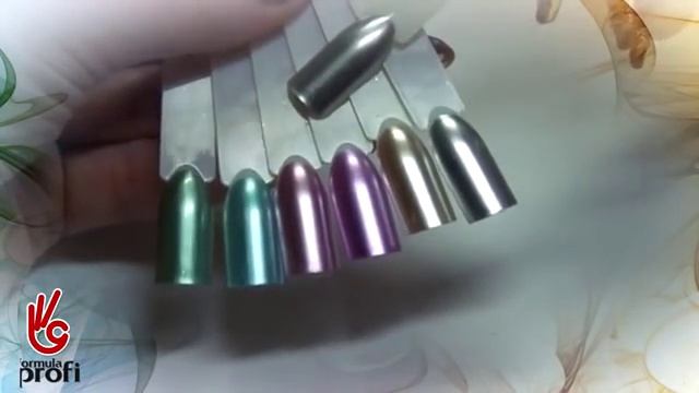 Гель-лак CHROME EFFECT. Как с ним работать. Дизайн "Витражные Капли" смотреть онлайн