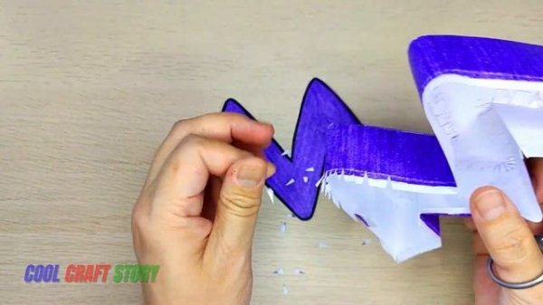 Cool Craft | Paper Alphabet Lore W