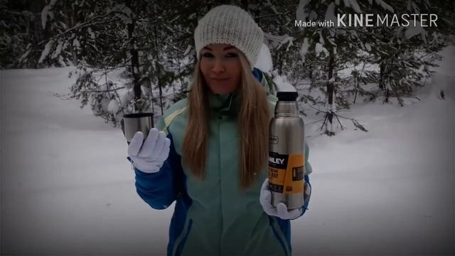 Марина пьет чай из термоса Stanley. Часть 2 смотреть онлайн