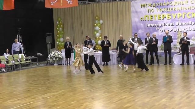 Самба. Дети 2+1 Е класс 6 танцев 1/4 смотреть онлайн