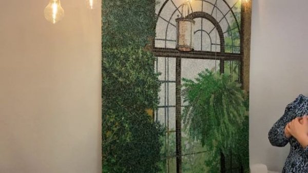 Мозаичное панно, выполненное мастерами ARDO Studio