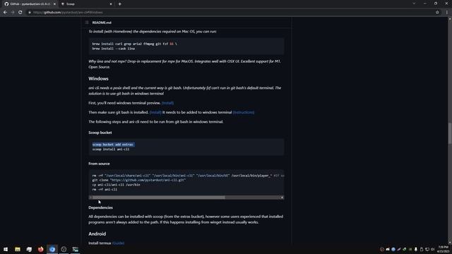 Installing Ani-cli on Windows 10 | Watch anime from command line смотреть онлайн