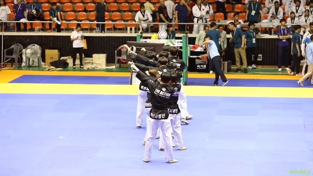 2018 Jeju World Taekwondo Hanmadang，Taekwondo Aerobic Domestic Junior II，1st place，The Action смотреть онлайн