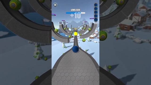 Galaxy ball ? super funny gameplay - Rolling ball sky escape game - levels 837 to 849 + spin wheel смотреть онлайн