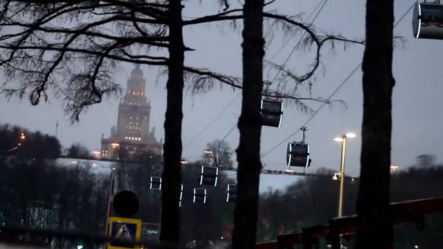 Канатная дорога Москва Воробьевы горы смотреть онлайн