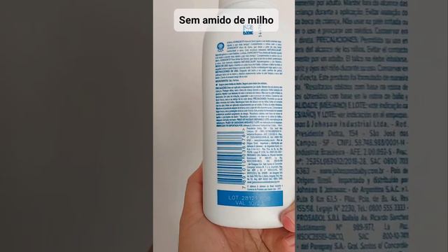 Talco Johnsons Hora do sono com Naturalcalm смотреть онлайн