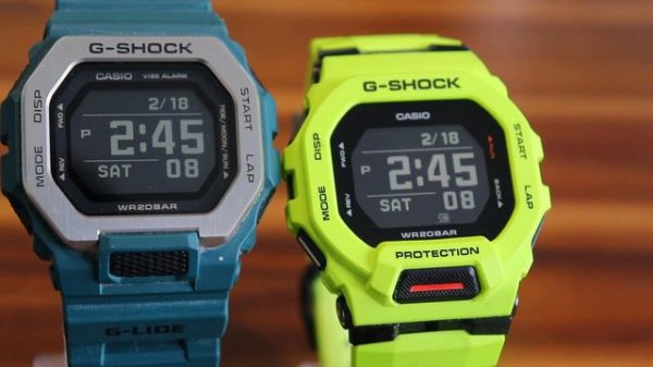 G-Shock GBD200 MIP vs GBX100 MIP