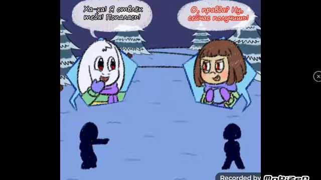 Комиксы по андертейлу )))! смотреть онлайн