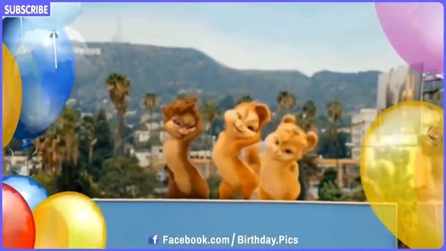 Chipmunks & Chipettes Style - Happy Birthday Song  | Song For Kid